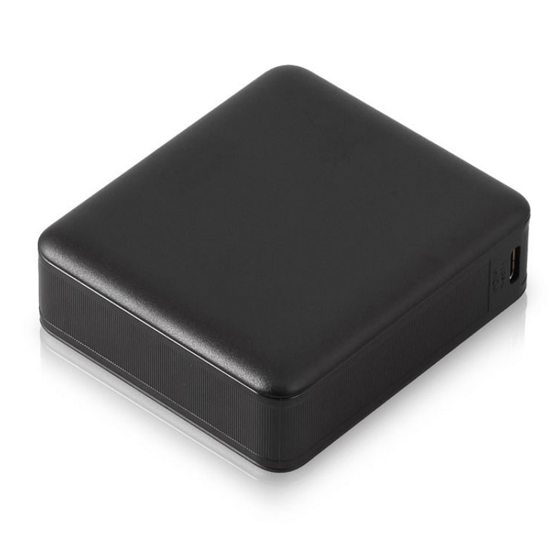 Внешний аккумулятор «Brick 10» с быстрой зарядкой QC/PD, 10000 мАч, белый, черный. Артикул о39231