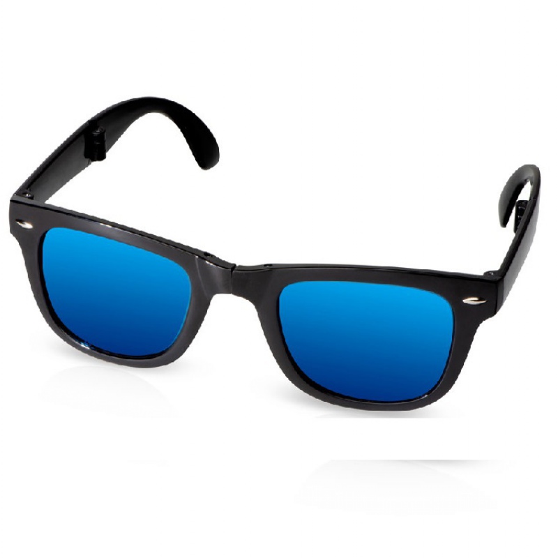 Складные очки с зеркальными линзами «Ibiza»,  белый, черный. Артикул о83150