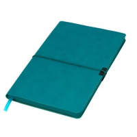 Ежедневник Portobello Trend, In Velour, недатированный, бирюзовый, серый, синий, черный. Артикул е22255
