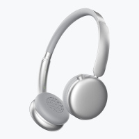 Беспроводные накладные наушники Stereo Light, BT 5.4, 300 мАч, серебристый, золотистый, черный. Артикул о1-4430