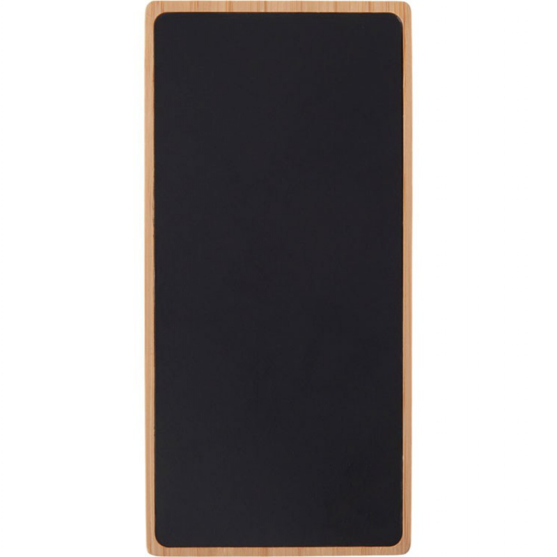 Внешний аккумулятор с подсветкой лого и солнечной панелью «Reedia S1», 10000 mAh, черный/натуральный. Артикул о5910967