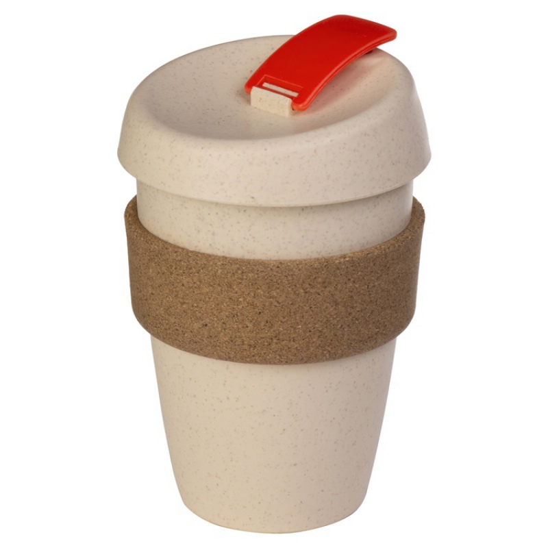 Стакан из пшеничного волокна с двойными стенками «Pino», 5 цветов. Артикул о82872