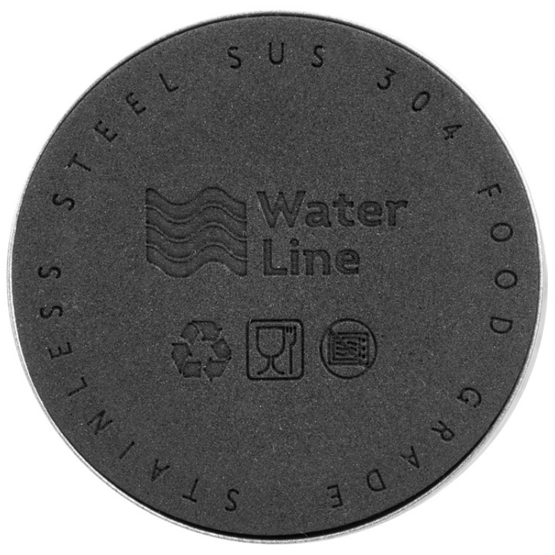 Герметичная вакуумная термокружка «Matrix», 450 мл, черный, серебристый. Артикул о82305