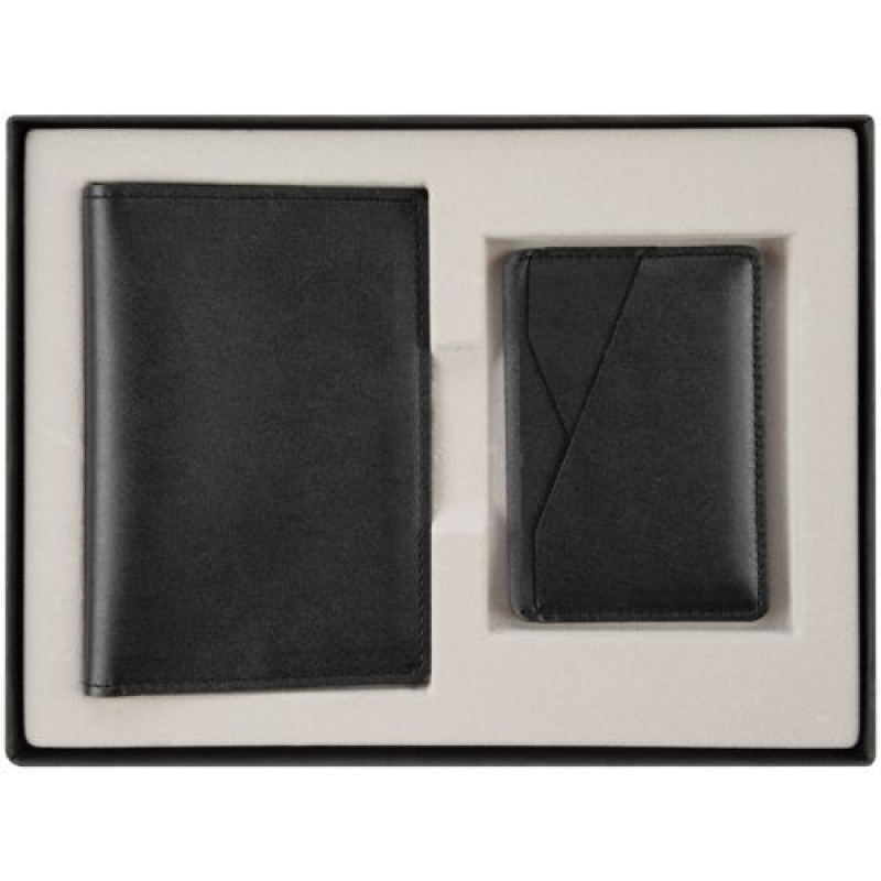 Набор, обложка для паспорта и чехол для карточек, InStream, 6 цветов. Артикул р17726