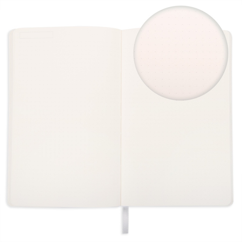 Бизнес-блокнот FUNKY SNOW, формат А5, к в точку, 5 цветов. Артикул и21231/01