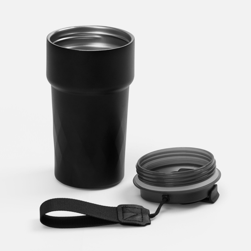 Смарт-термостакан neoMug, черный, белый. Артикул р18386