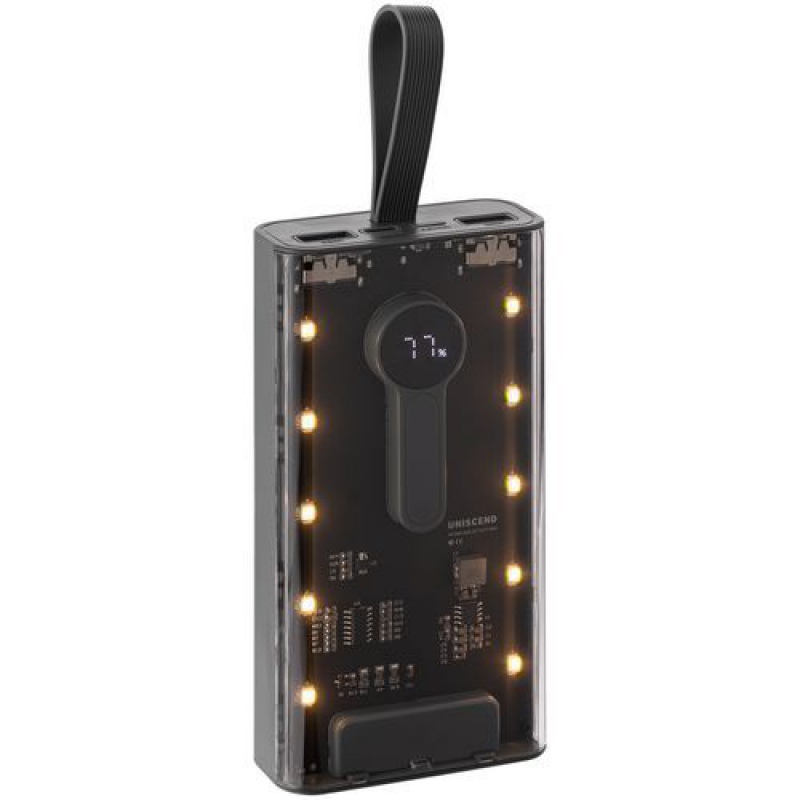 Аккумулятор Trellis Digital 10000 мАч, темно-серый, белый. Артикул р23106