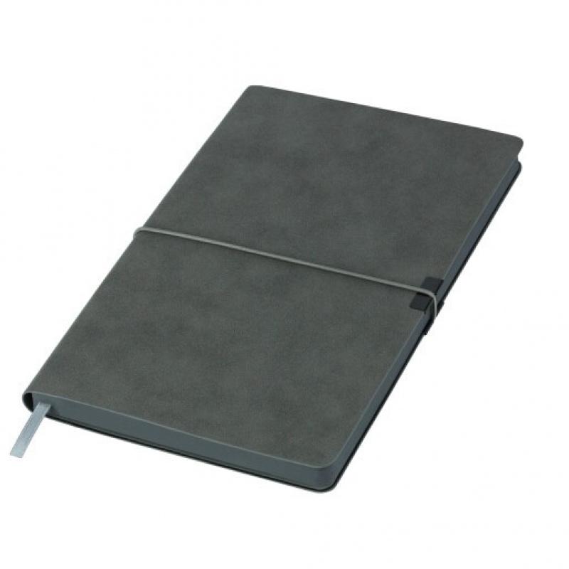 Ежедневник Portobello Trend, In Velour, недатированный, бирюзовый, серый, синий, черный. Артикул е22255