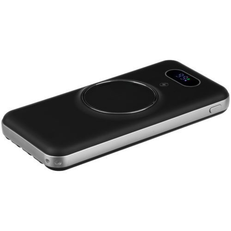 Внешний аккумулятор Omni Pro 10000 мАч, серый, белый, синий, черный. Артикул р25007