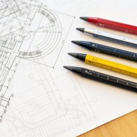 Вечный карандаш Construction Endless, серебристый, черный. Артикул р15577