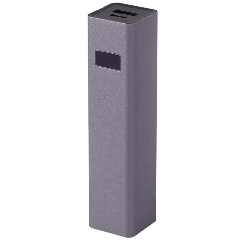 Внешний аккумулятор «Rail» c дисплеем, 5000 mAh, темно-серый, черный, синий. Артикул о59099