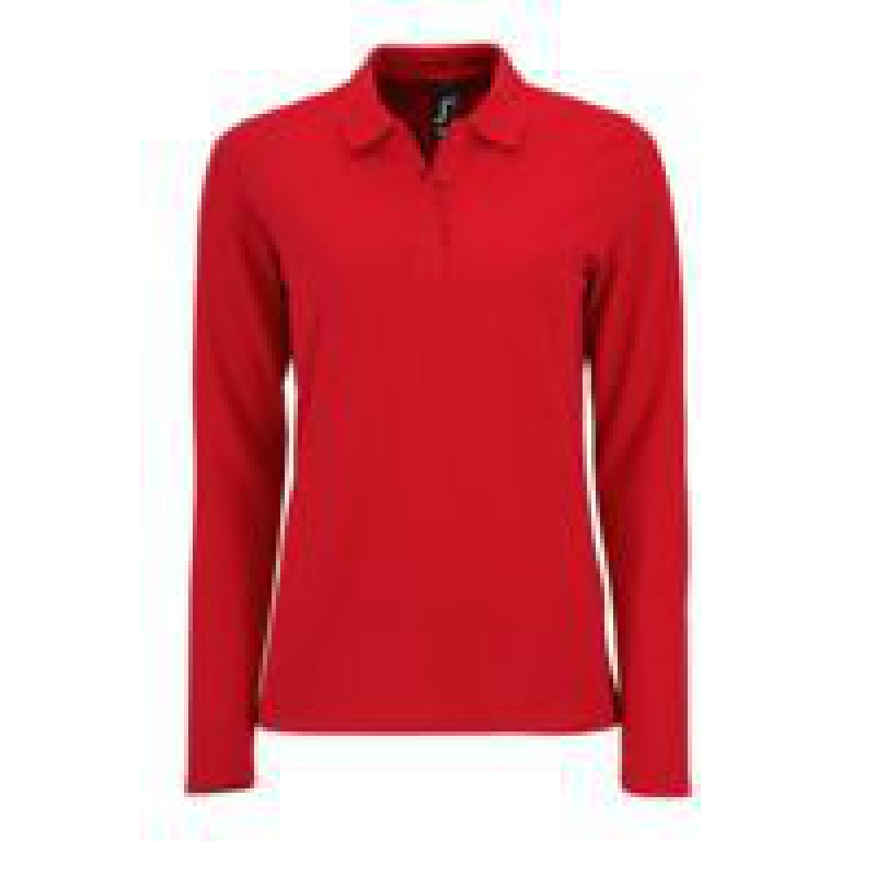 Рубашка поло женская с длинным рукавом PERFECT LSL W, 10 цветов. Артикул р02083