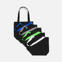 Шопер B5, черный с широкими с ручками 8 цветов. Артикул р19267