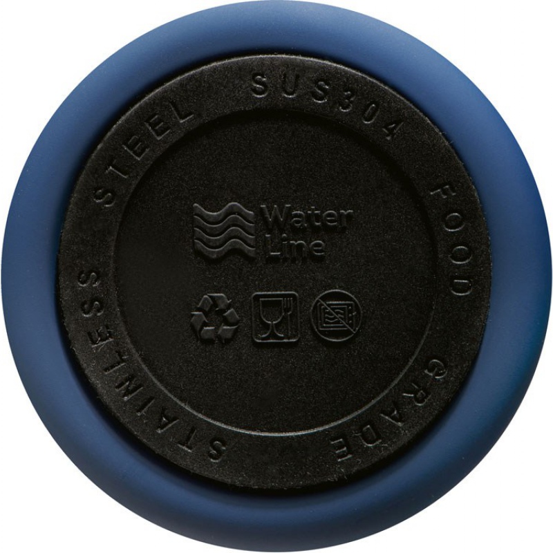 Вакуумная термокружка c кнопкой «Guard», soft-touch, 400 мл, тубус, 7 цветов. Артикул о82751