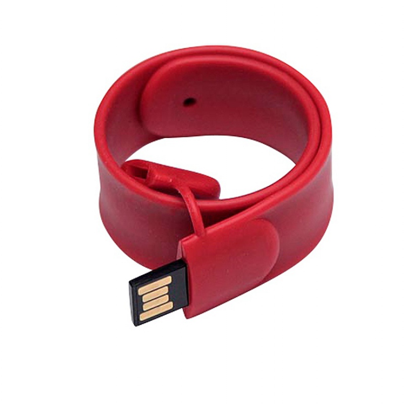 USB 2.0 - флешка на 32 Гб в виде браслета, 7 цветов. Артикул о7001.32