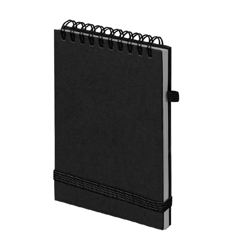 Блокнот на спирали MEMO, размер 95х145 мм, блок в клетку, 4 цвета. Артикул и33908