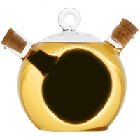 Двойная емкость для масла и уксуса «Dressing», прозрачный, бежевый. Артикул о7306674