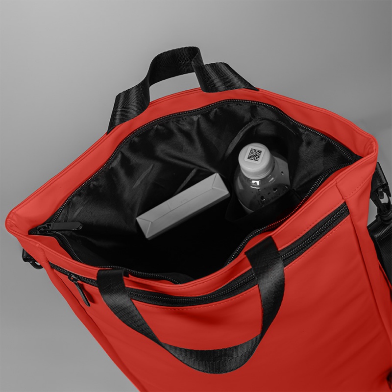 Рюкзак "Shop", красный, 42 х 39 х 13 см, 100% полиуретан, 6 цветов. Артикул и199015