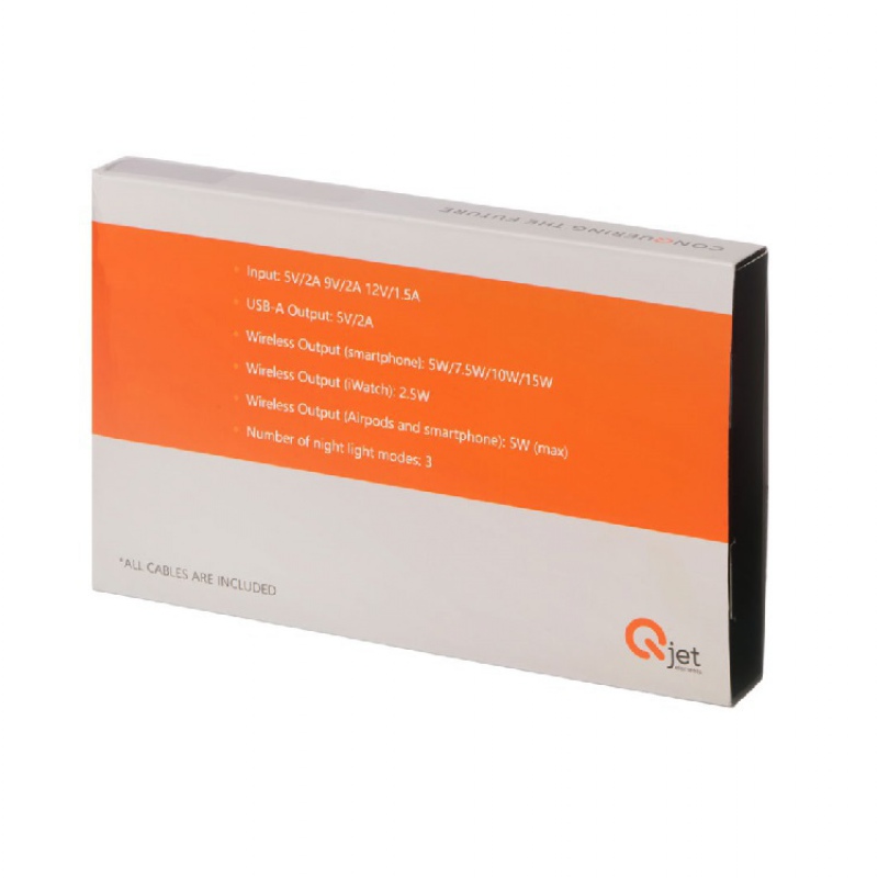 Беспроводная зарядная станция 3-в-1 «MajestIQ», 15 Вт. Артикул о188101