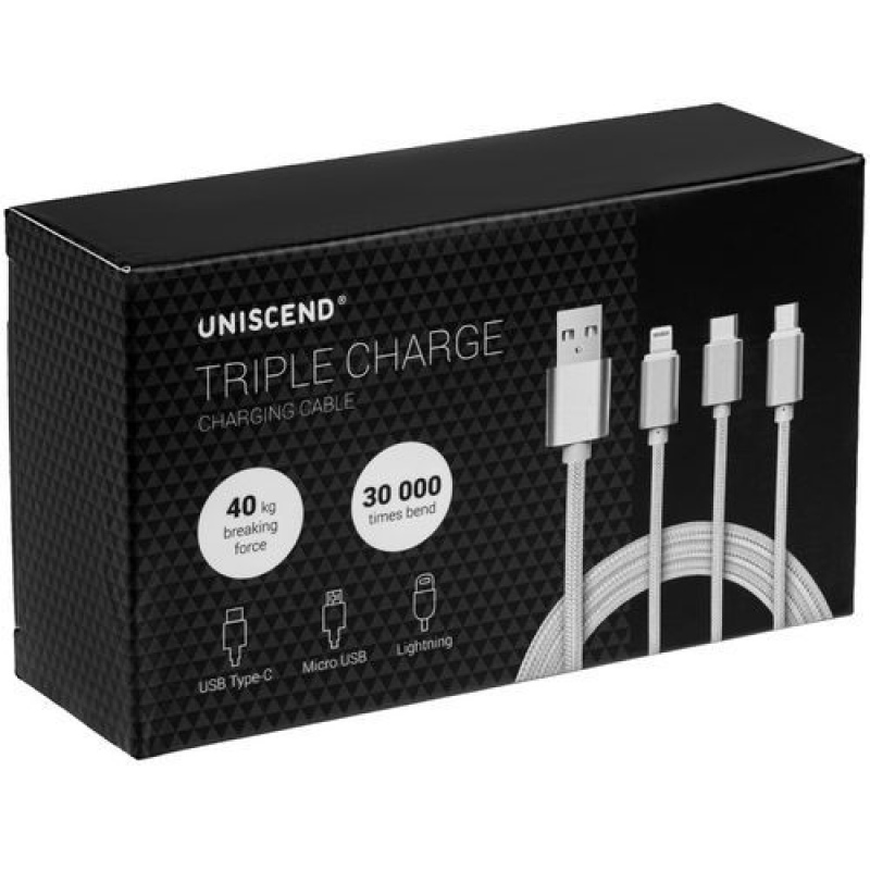 Кабель Triple Charge в футляре. Артикул р22006.30