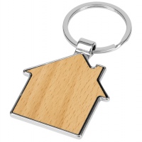 Брелок «Bamboo House», «Quadrix», натуральный, хром. Артикул о70285
