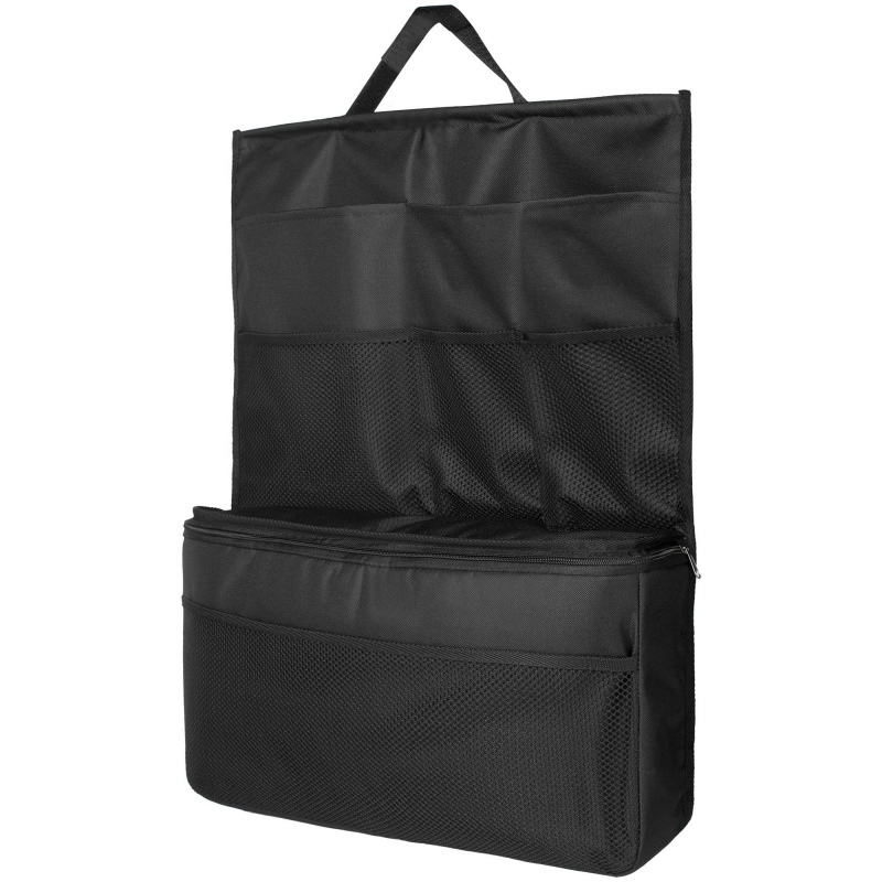 Органайзер с термоотделением на спинку сиденья Cool Rider, черный. Артикул р10474.30