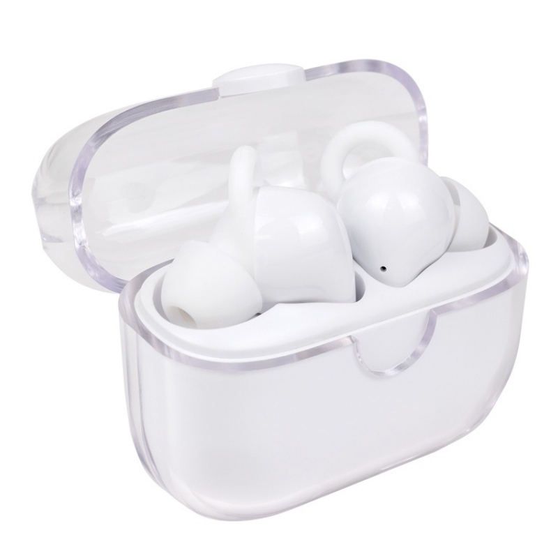 Наушники беспроводные TWS «Clarity» с шумоподавлением ENC, белый, черный. Артикул о52111