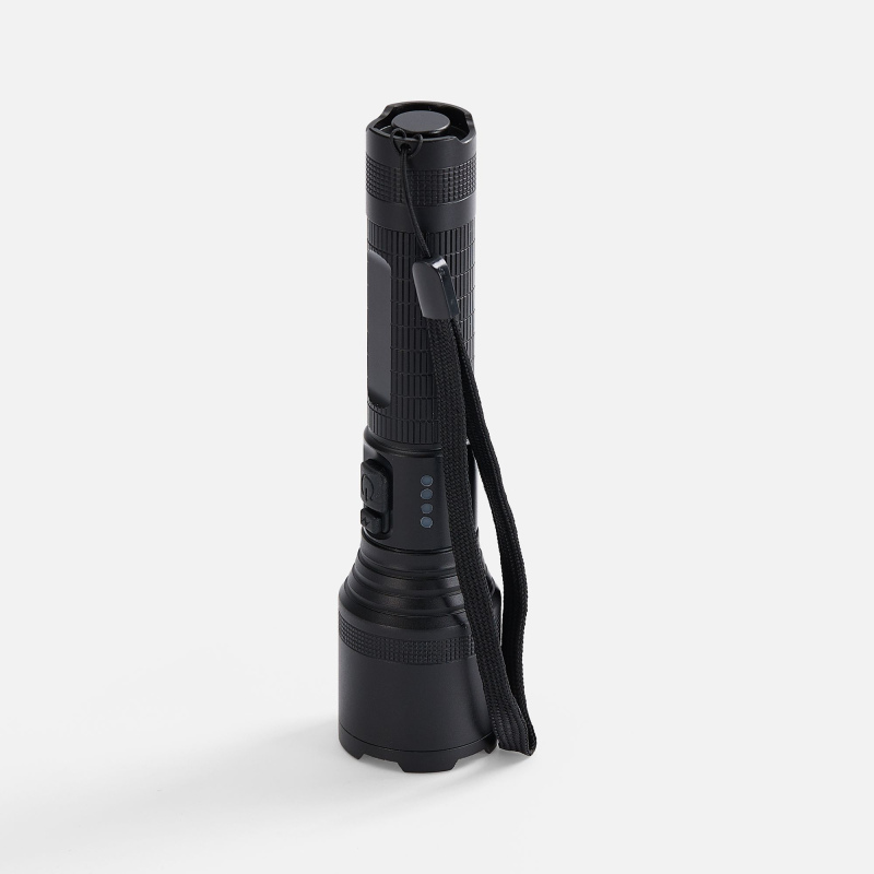 Фонарь аккумуляторный с фокусировкой луча FarSee, черный. Артикул р63058.30