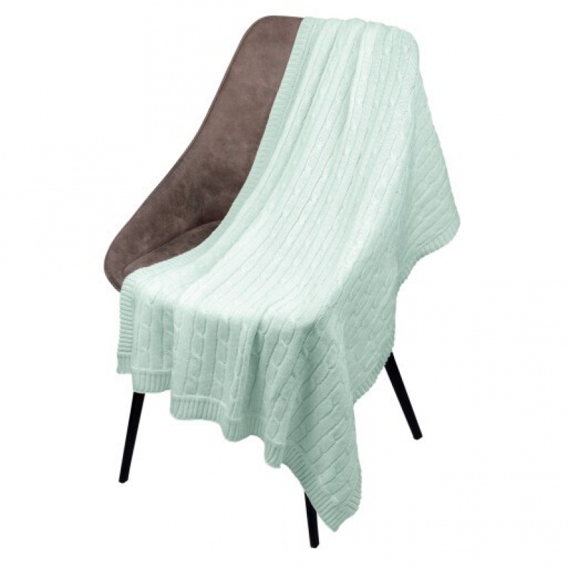 Плед Fado вязаный, 160*90 см, 7 цветов. Артикул е20631