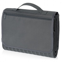 Плед для пикника «Module» с дышащей поверхностью, темно-серый, черный. Артикул о8347