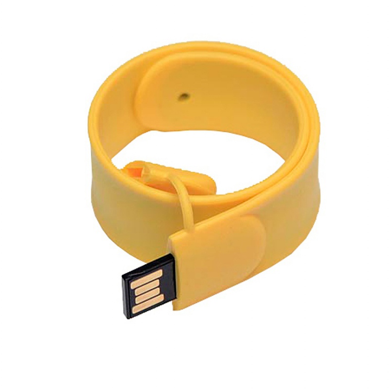 USB 2.0 - флешка на 16 Гб в виде браслета, 7 цветов. Артикул о7001.16