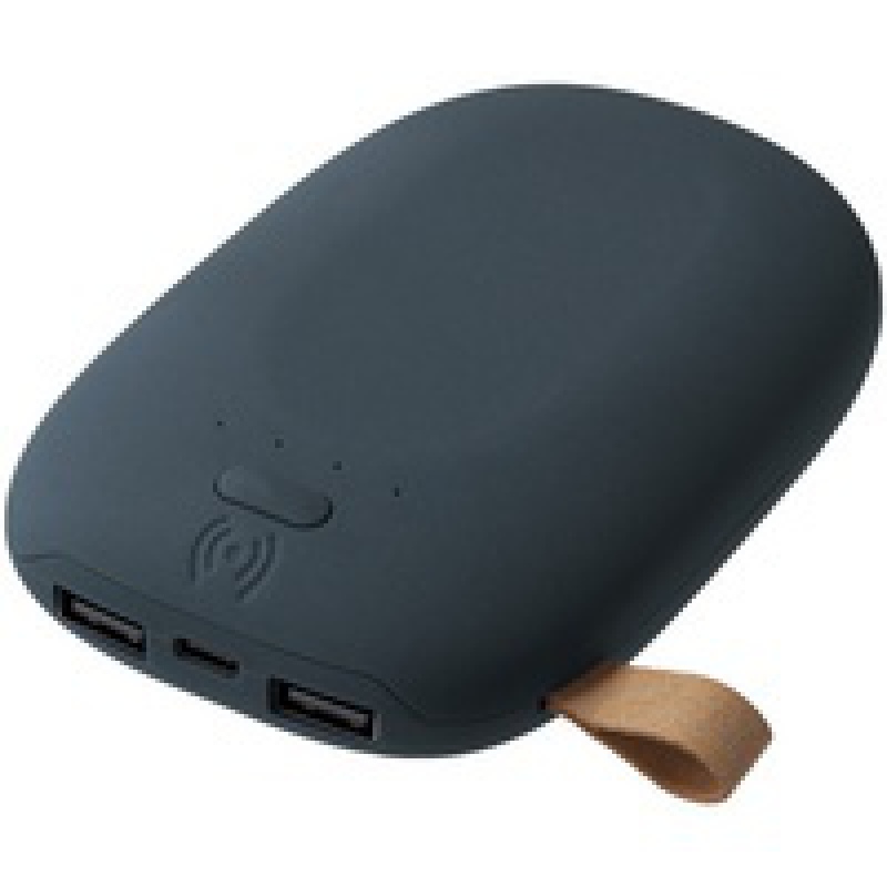 Аккумулятор с беспроводной зарядкой Pebble Wireless 9000 мАч, 5 цветов. Артикул р7042