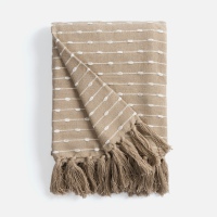 Плед Shimla, бежевый, серый. Артикул р17843