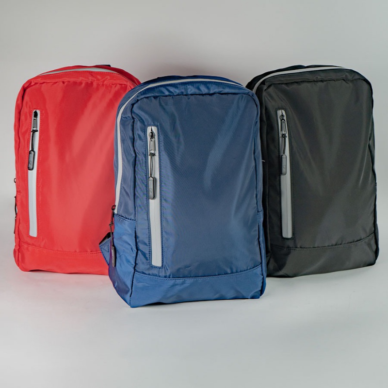 Рюкзак SHINE, 38 х 23 х 12 см, 100% нейлон, синий, красный, чёрный. Артикул и199013 