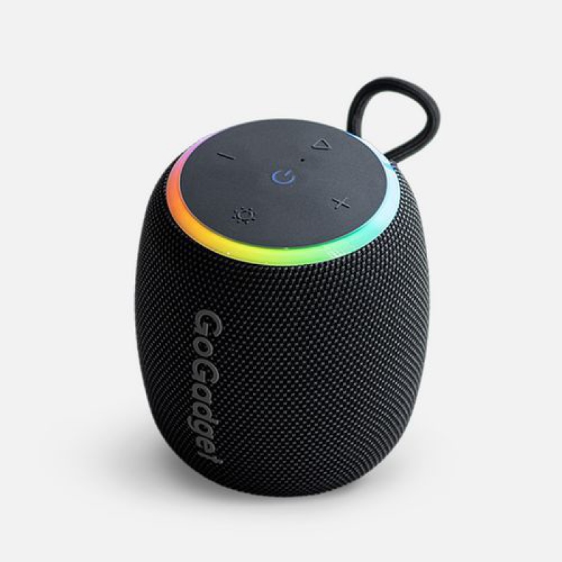 Водонепроницаемая колонка c подсветкой CityWave Pro, черная. Артикул р19364.30