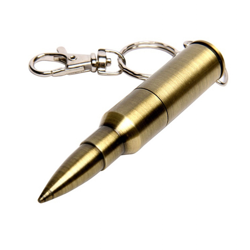 USB 2.0 - флешка на 16 Гб в виде патрона от АК-47. Артикул о6001.16