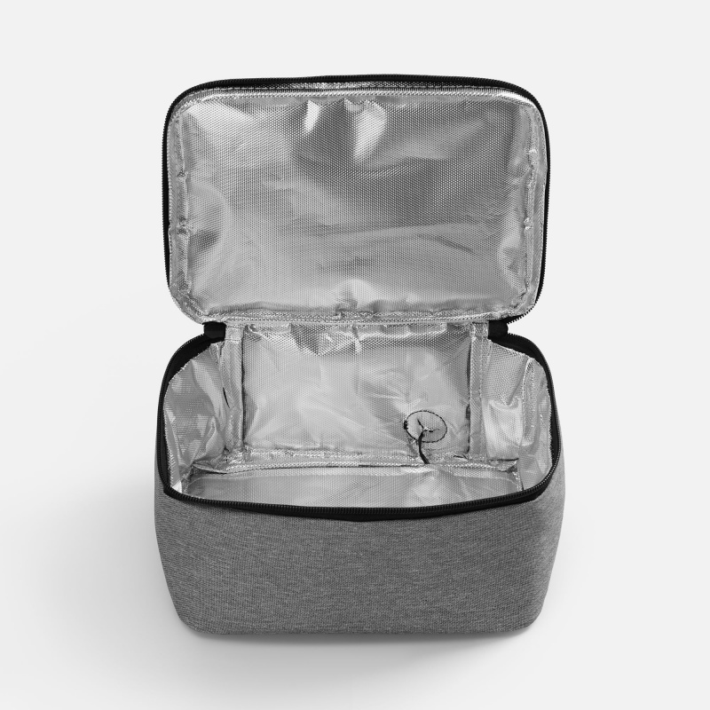 Изотермическая сумка с функцией подогрева Oneworld, серая. Артикул р18456.10