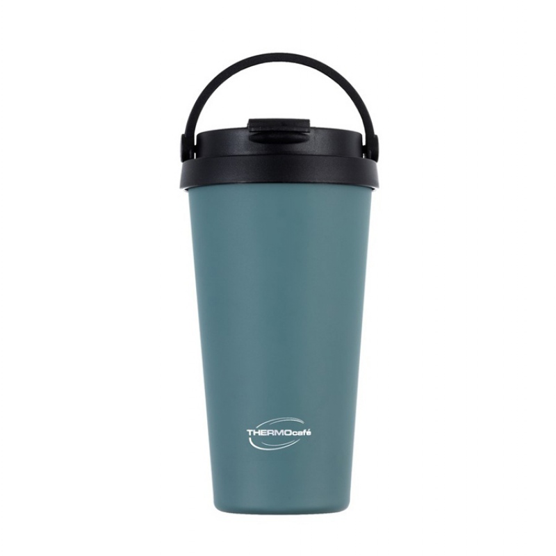 Термокружка THERMOcafe «TCCM-500KA», 500 мл, лазурный, синий, серый. Артикул о17070