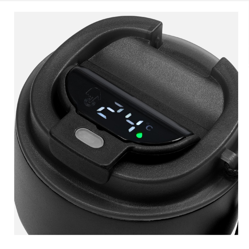 Смарт-термостакан neoMug, черный, белый. Артикул р18386