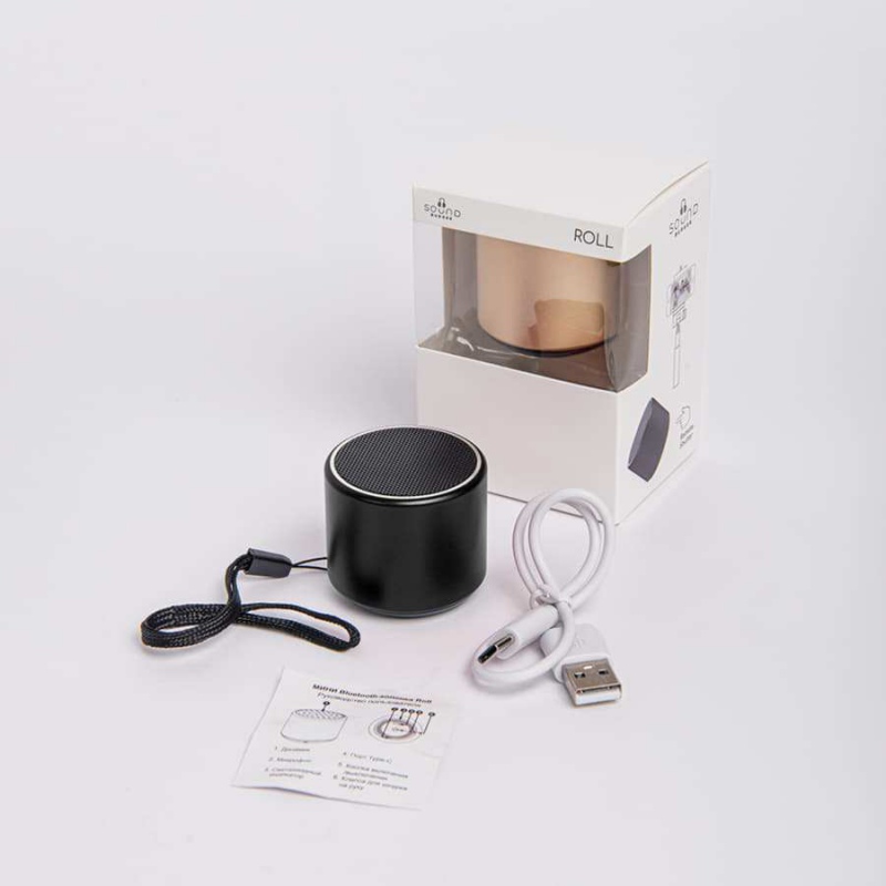 Портативная mini Bluetooth-колонка Sound Burger "Roll", 4 цвета. Артикул и26535