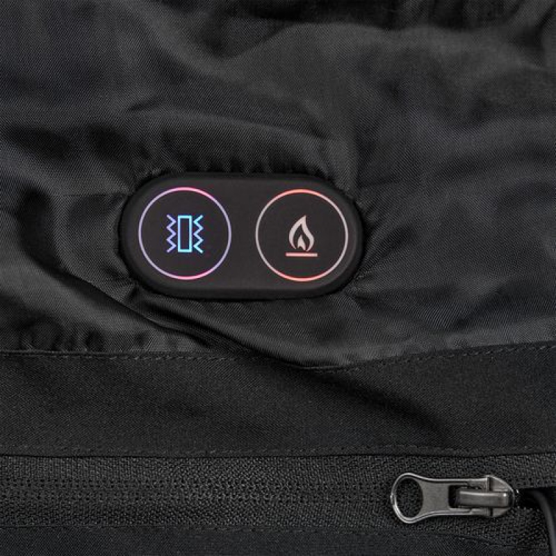 Куртка с подогревом Thermalli Everest, черная. Артикул р15123.30