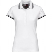 Рубашка поло "Erie" женская, белый/черный, темно-синий, синий классический, красный, черный. Артикул о31099