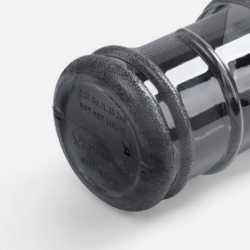 Спортивная бутылка Practice, черная. Артикул р17493.30