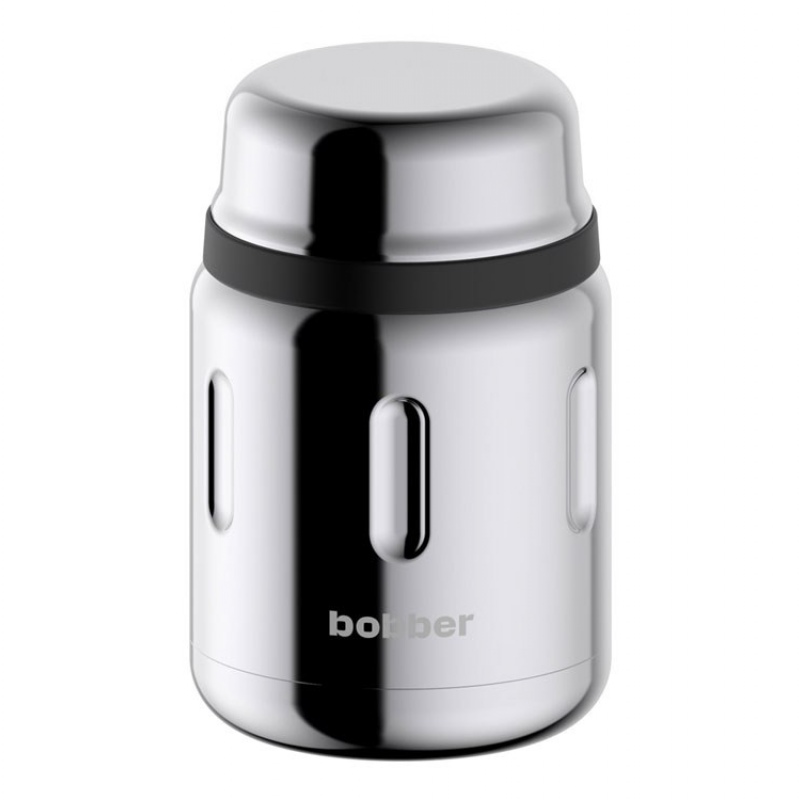 Вакуумный термос для еды «Jerrycan», 700 мл, серебристый зеркальный, серебристый матовый. Артикул о18950