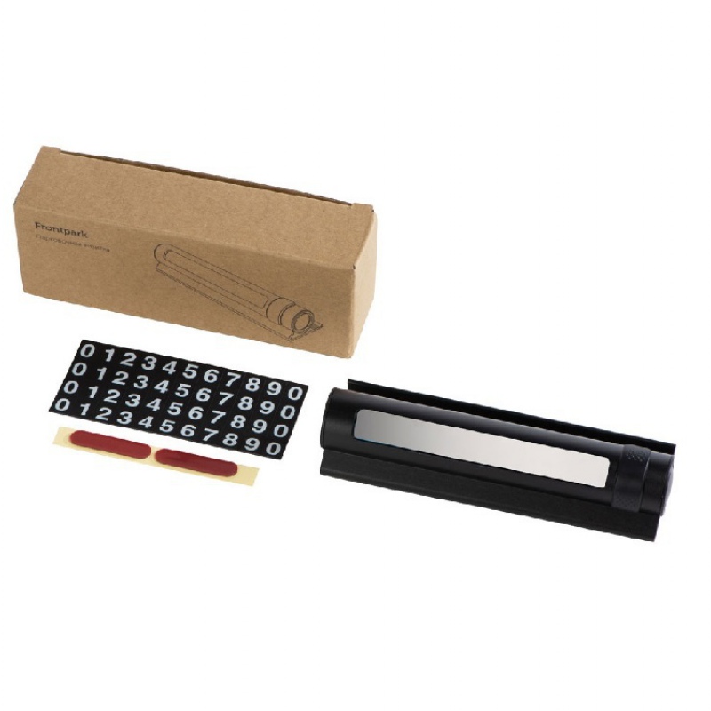 Парковочная табличка «Frontpark», серебристый, черный. Артикул о623309