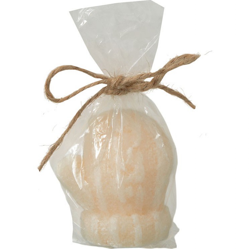 Свеча «Рукавичка», молочный, серый. Артикул о40025