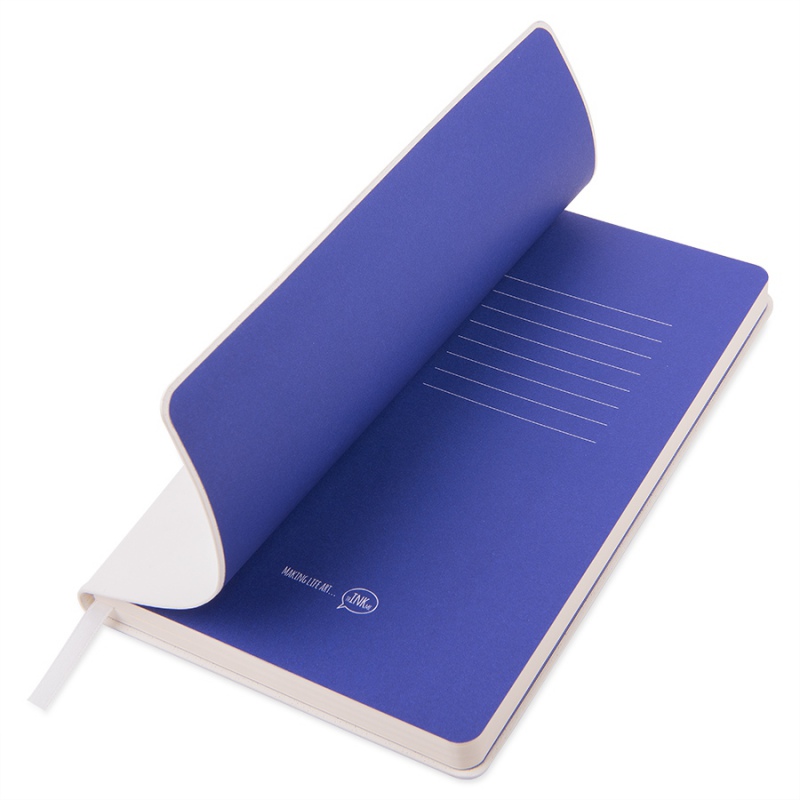 Бизнес-блокнот FUNKY SNOW, формат А5, к в точку, 5 цветов. Артикул и21231/01