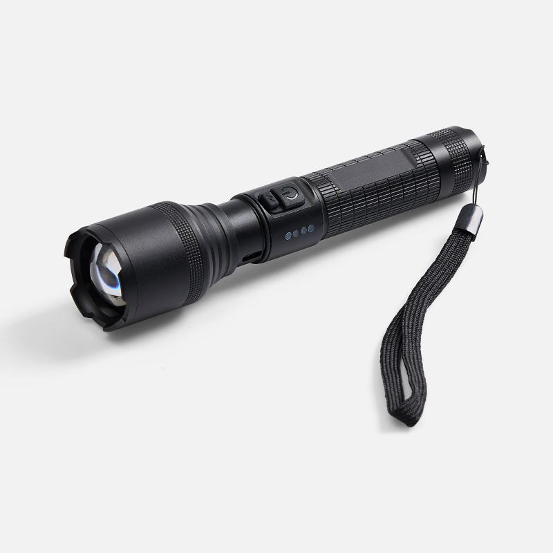 Фонарь аккумуляторный с фокусировкой луча FarSee, черный. Артикул р63058.30