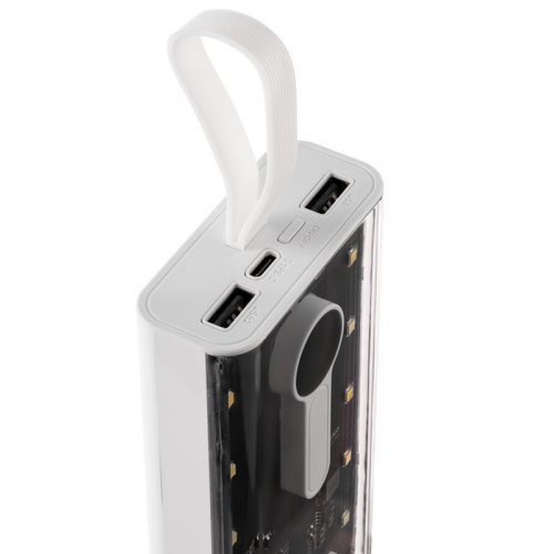 Аккумулятор Trellis Digital 10000 мАч, темно-серый, белый. Артикул р23106