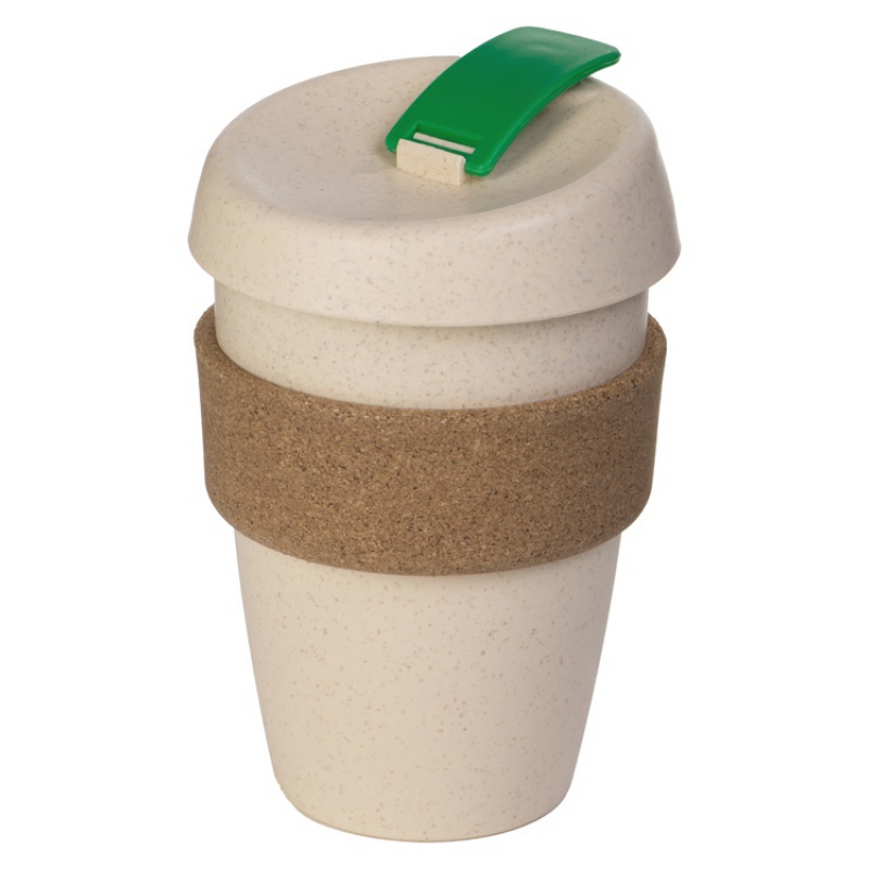 Стакан из пшеничного волокна с двойными стенками «Pino», 5 цветов. Артикул о82872